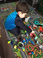 6 unids/set nuevo clásico chico chica camión vehículo niños juguete Mini atrás juguetes de coches de plástico colorido coche juguete WYQ