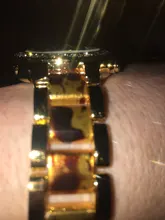 Reloj de diamantes para mujer, pulsera de lujo con bisel de estrás, de cuarzo, dorado
