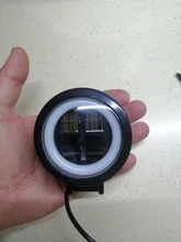 Luz LED redonda resistente al agua, barra de Ojos de Ángel, foco para motocicleta, todoterreno, coche, barco, luz de trabajo, 2 uds./1 Uds.