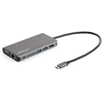 

DKT30CHVAUSP laptop baseman and replicator Port Wired USB 3.2 Gen 1 (3.1 Gen 1) type-C Black, Gray