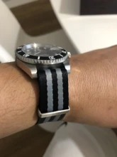 Correa de seguridad de nailon Nato para reloj, calidad prémium, 20mm, 22mm, correa para 007, James Bond, militar, a rayas, repuesto