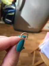 Pendientes de cartílago falso para mujer, aretes pequeños a la moda, Color dorado, sin piercing