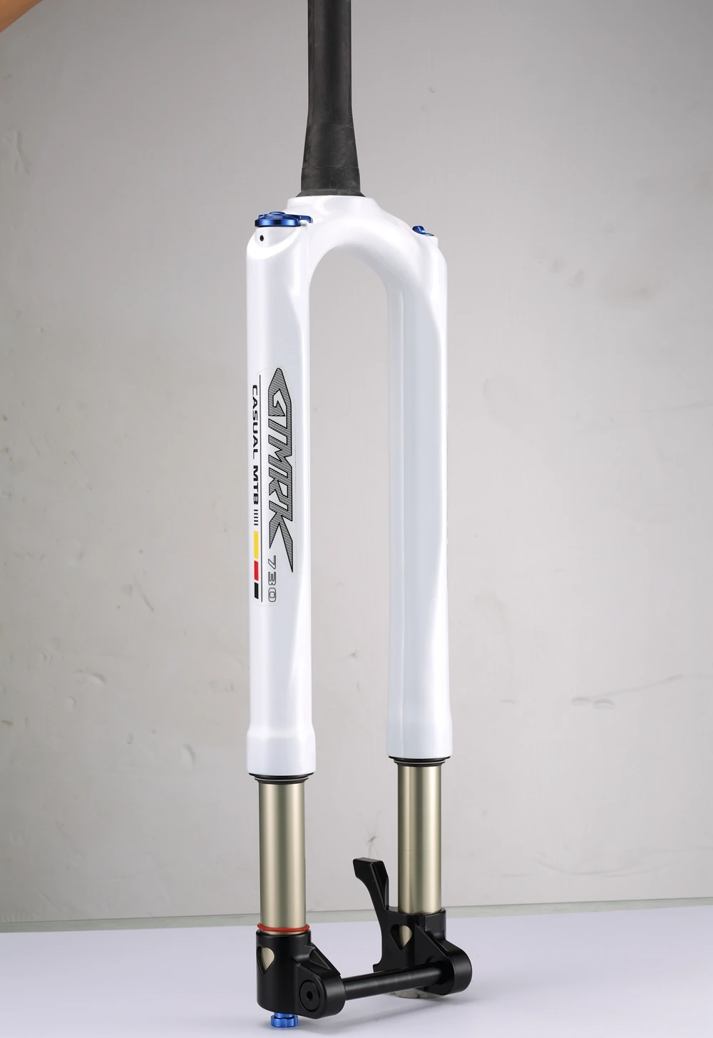 RS1 углеродная вилка MTB 100*15 мм 27,5 29 дюймов Велосипедная вилка ACS Solo предсказательное рулевое масло для подвески и газовая вилка через ось
