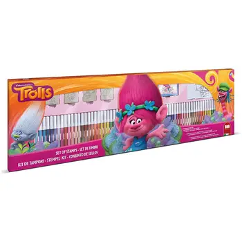 

8912 - Mega Coloring 60 markers-Trolls