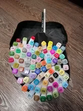 Rotuladores de Arte de doble punta, 12/48/80 colores, dibujo de acuarela, pintura, bolígrafos de alcohol para artista, marcadores para Manga, suministros escolares