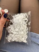 Bolsa de pegamento para extensión de pestañas, suministros de extensión de pestañas desechables, soporte de pegamento para maquillaje, pigmento de tatuaje, 1 bolsa