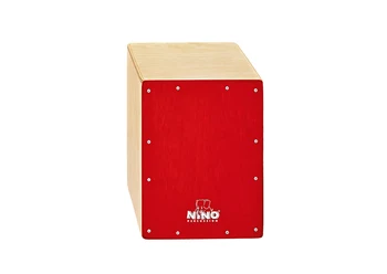 

Nino950r cahon, height 13 ", red, Nino percussion