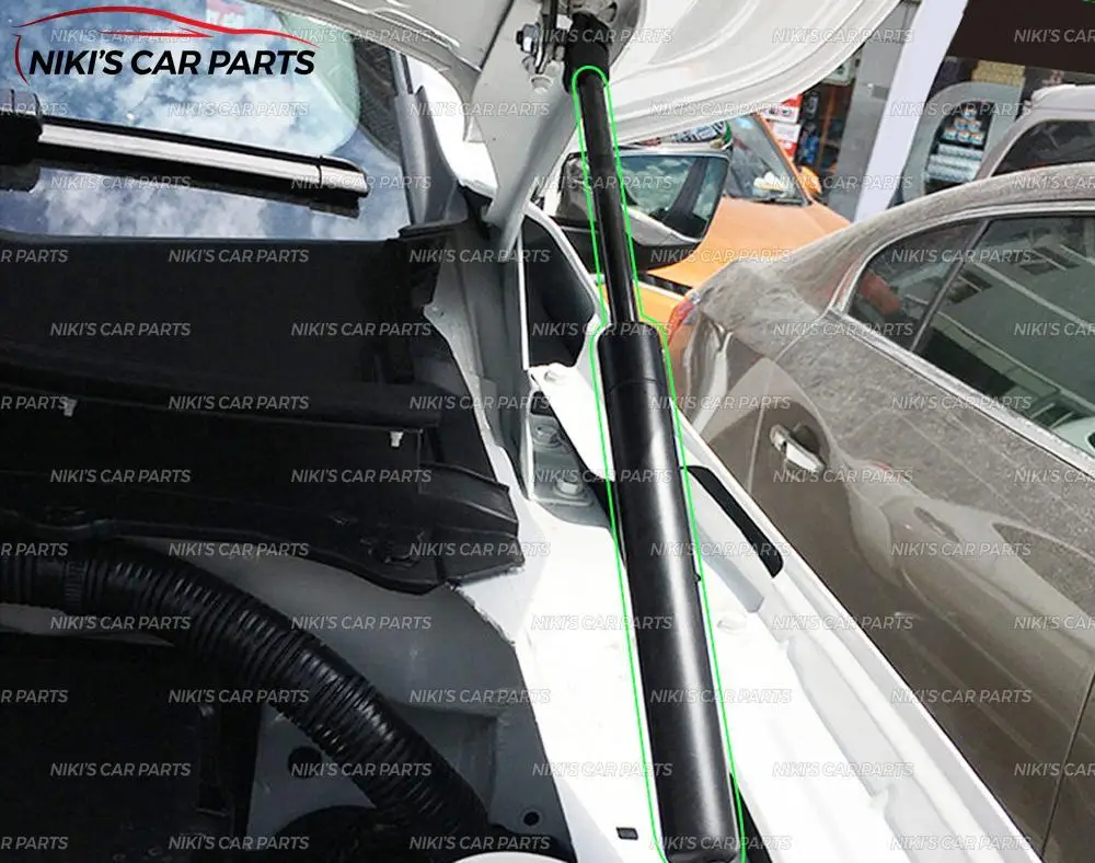 Стойки амортизатора капота для Ford Ranger- нержавеющая сталь 1 комплект/2 шт. формовочные украшения автомобиля Стайлинг экстерьера
