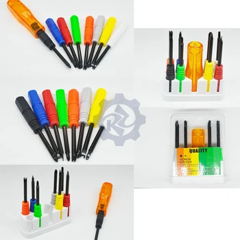 

multi-functional screwdriver repair tool 8pcs/set Hand Tool Set Dismountable Antiskid Handle multifunction screwdriver