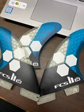 BiLong FCS II Fins -AM, plantilla grande de rendimiento, núcleo de PC, panal de fibra de vidrio, aletas grandes FCS2, aleta de surf, Quilhas, tres aletas