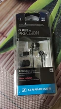 Headset Precision Sennheiser-Cx-300-Ii Earbuds Wired HIFI Deep-Bass Sport Original