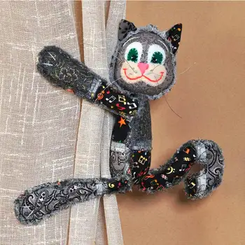 

Pm803 set for making textile toy 'stuffed-мяучило', 29 cm, 'перловка'