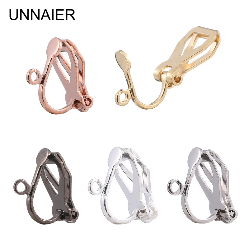 

2/10PCS Triangle Ear Clip Female Invisible and painless veneer ear clip artifact no pierced ears earring to ear clip converter