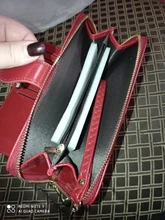 Cartera de cuero con cera de aceite para mujer, monedero de gran capacidad, con cremallera, bolso de mano largo, tarjetero, 2020