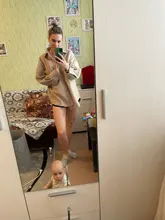 Outwear Jackets Long-Coats Camel ZXQJ Woolen Girls Chic Elegant Spring-Autumn Vintage Women