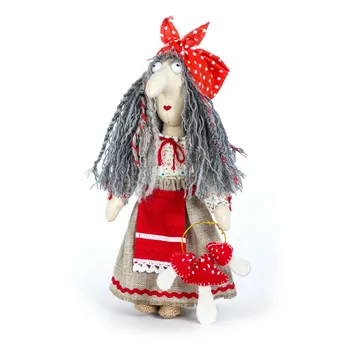 

Плдк-1453 set for creating a textile toy series House and company 'Baba yaga'