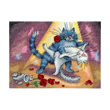 

Нв-688 set for embroidery MP studio "tango alone" 22*15 cm