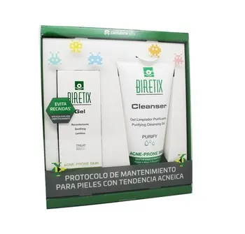 

Pack Biretix Gel Anti-Blemish, 30 ml. + Biretix Purifying Cleansing Gel, 150 ml. -IFC