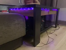 Bluetooth tira de luz LED USB de SMD 5050 DC 5V USB luces RGB lámpara LED Flexible cinta RGB TV Escritorio de adaptador de cinta