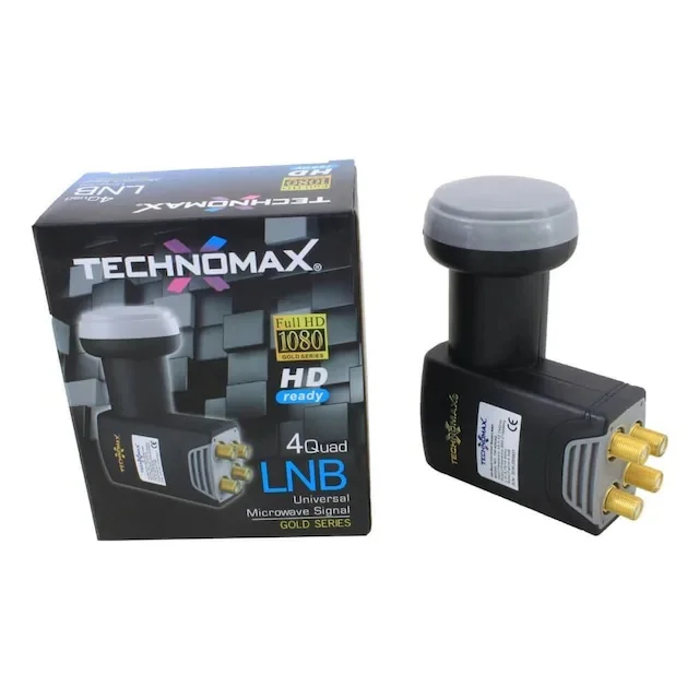 

Technomax чаша Satellite 4 'lü Lnb Золотая серия Hd 434835777