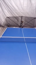 SUZ-Robot de tenis de mesa S201, máquina automática de entrenamiento de PING PONG, entrenador de bolas para más de 40 bolas