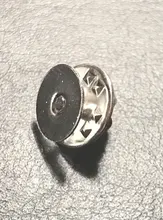 Lote de 50 unidades de broche de mariposa con Base de 10mm o 15mm, soporte de placa Base de cobre, soporte metálico para joyería Diy