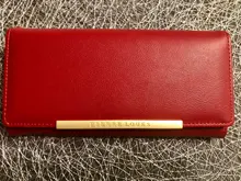 YIZHONG-cartera de lujo de cuero para mujer, billeteras femeninas, tarjetero, bolso de mano largo