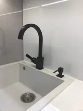 Kitchen Soap Dispensers Built-In-Counter Deck-Mounted for 2306 Pump-Chrome Square Finished