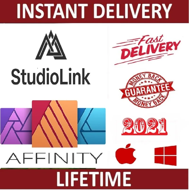 Afinity-foto/diseñador/editor Uso de por vida, para WIN