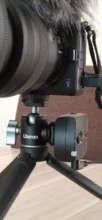 Ulanzi U-Vlog lite Extendable Dual Cold Shoe Ball Head Tripod for smartphone Sony Canon