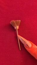 Fresas doradas para uñas, 8 tipos, herramientas portátiles de limpieza para manicura, brocas de alambre de cobre