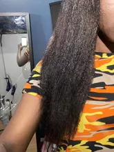 Lydia Largo rizado recto pelo pelucas de pelo sintético para las mujeres afroamericanas negro Natural 16-22 pulgadas Kanekalon peluca Afro