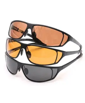 

Polarized glasses aquatic in titanium frame, brown lens VP Brown