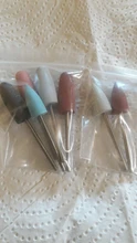 Brocas de goma y silicona para uñas, 28 tipos, pulidora rotativa, accesorios para manicura