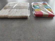 Palo de madera para hacer helados para niños y bebés, varitas coloridas para hacer helados, manualidades de mano, juguetes educativos creativos, 50 Uds.