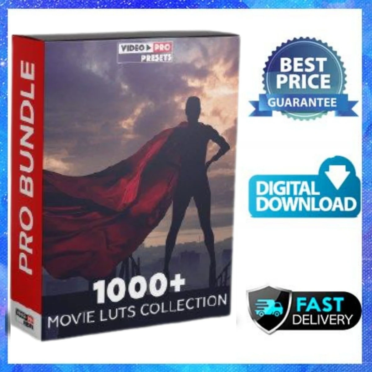 Colección de Hollywood Luts, paquete completo para todos los programas de edición, 1000 +