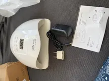Secador de uñas LED UV, lámpara para curar todos los esmaltes de uñas de Gel con detección de movimiento, herramienta de salón de manicura y pedicura