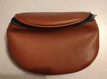Bolso cruzado semicírculo de cuero sintético para mujer, bandoleras de piel suave, de diseñador, 2021