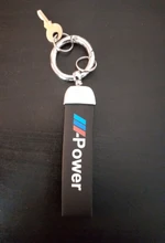 Key-Chain-Rings Power-Emblem Car-Styling Metal E39-Accessories Bmw M for X1x3/X4x5/X6x7/..