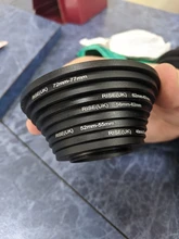 Ring-Adapter-Set 37-82mm-Lens STEP-UP-FILTER 49-52 55 77 72 62 67 58 82-Mm-Kit 9pcs