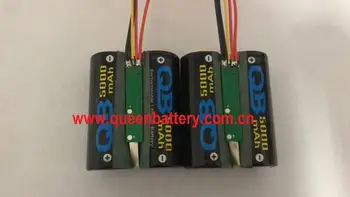 

QB26650 QB 26650 li-ion battery pack 2s1p 7.4V 5000mah with PCB/PCM 6A with NTC thermistor