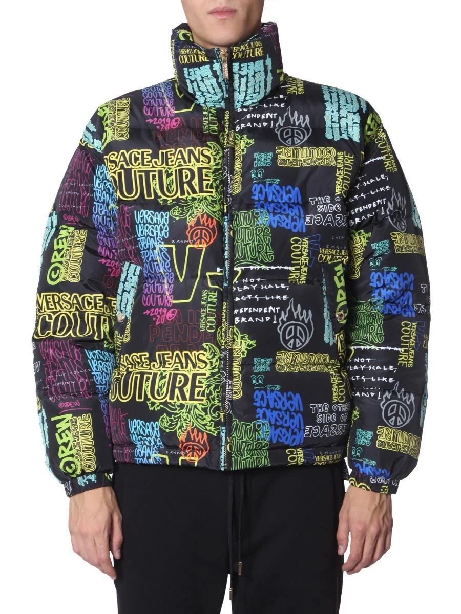 versace jeans down jacket