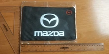Alfombrilla antideslizante con logotipo de coche, soporte de teléfono antideslizante para Mazda 2, Mazda 3, MS, Mazda 6, CX-5, CX3, CX5, Artzma 6, estilismo de coche