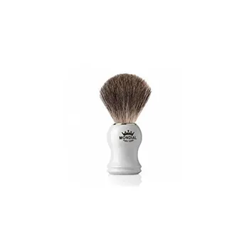 

Gordon White Mondial gray badger shaving brush