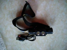 LED Headlamp Head-Torch Boruit D10 Rechargeable Waterproof 18650 Powerful-3000lm Camping