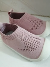 Zapatos para primeros pasos de bebé, zapatillas transpirables, de malla, informales, antideslizantes, de fondo suave y cómodos