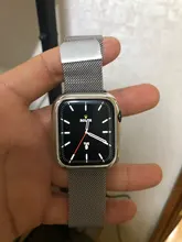 URVOI-funda para Apple Watch series 4 5 6, cubierta de marco de plástico duro brillante galvanoplastia para iWatch slim fit Ultra-funda fina