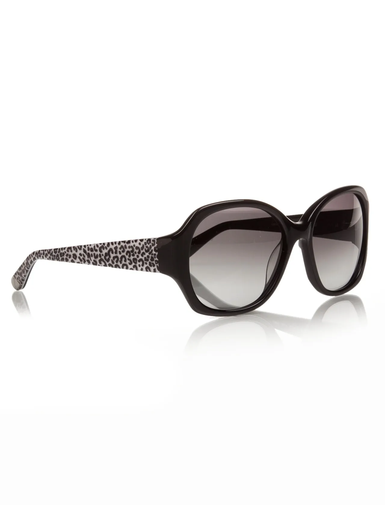 

Women's sunglasses juc 567/s 9 u3 55 y7 bone black organic rectangle rectangular 55-17-135 juicy couture