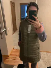SEDUTMO-Chaqueta de plumón de talla grande 3XL para mujer, chaleco con capucha largo ultraligero, abrigo informal, Parkas delgadas ED913