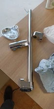 Head-Holder Lifter-Pipe Shower-Rod Soap-Dish A-Set ABS Adjustable